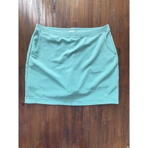 Callaway Golf Skort Womens Large Green Stretch Athletic Skirt Built In Shorts